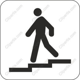 Stylized Walking Icon