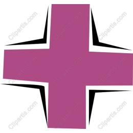 Vibrant Star-Shaped Cross