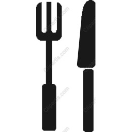 Sleek Fork and Knife