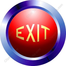 Vibrant EXIT Button