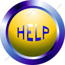 Vibrant HELP Button