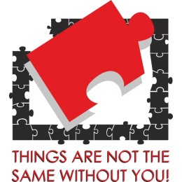 Things Are Not the Same Without You! Puzzle Piece