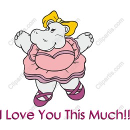 Charming Hippo - I Love You This Much!