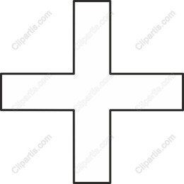 Minimalist Plus Sign