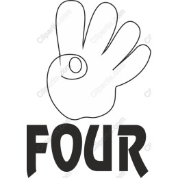 Four Hand Gesture