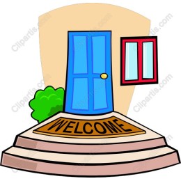Charming Welcome Door