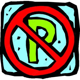 No Parking - Fun & Bold for Signage