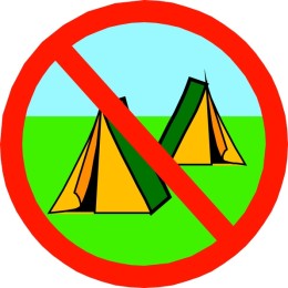 No Camping