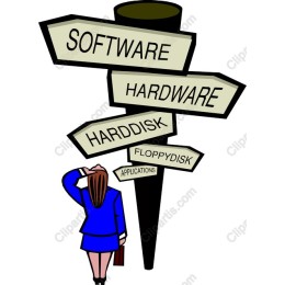 Tech Directional Sign