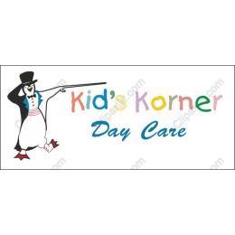 Kid's Korner Day Care Penguin