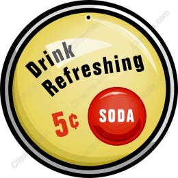 Vintage Refreshing Soda Sign