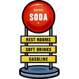Vintage Soda Sign