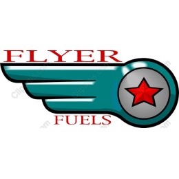 Flyer Fuels Retro