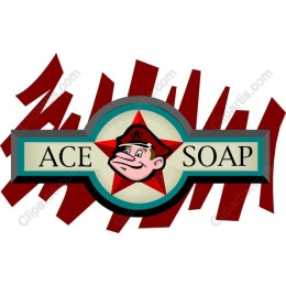 Ace Soap Vintage Logo