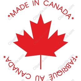 Made in Canada Maple Leaf