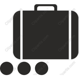 Minimalist Suitcase Graphic