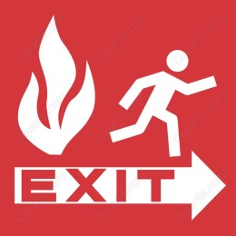Fire Exit Sign
