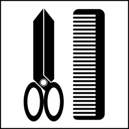 Scissors and Comb