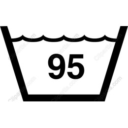 95°C Laundry Care Symbol