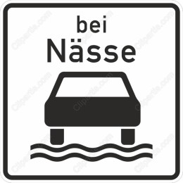 Bei N?sse - Vehicle in Wet Conditions