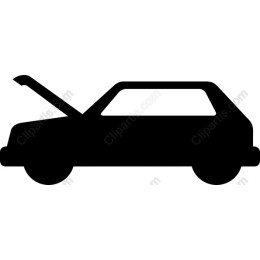 Open Hood Car