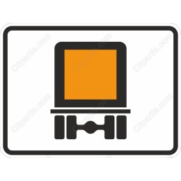 Orange Cargo Truck