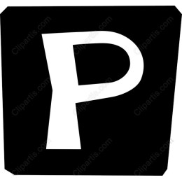 Bold Letter P
