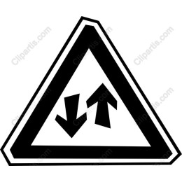 Two-Way Traffic Sign