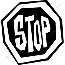 Bold STOP Sign