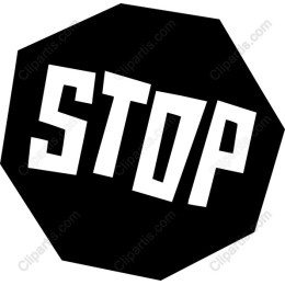 Bold STOP Sign