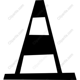Black Traffic Cone