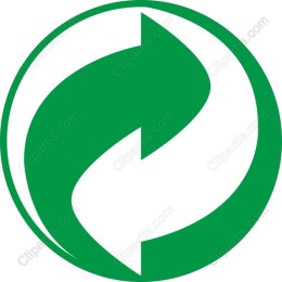 Eco-Friendly Circular Arrow