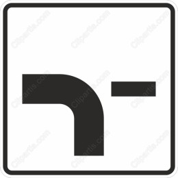 Sleek Black-and-White Flow Icon