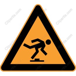 Slip Hazard Caution Triangle