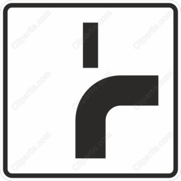 Left Turn Road Sign
