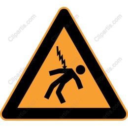 Electrical Shock Hazard Warning Sign