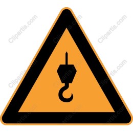 Caution Crane Hook