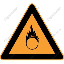 Fire Hazard Warning Sign