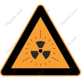 Radiation Warning Sign