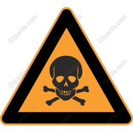 Skull and Crossbones Warning Sign