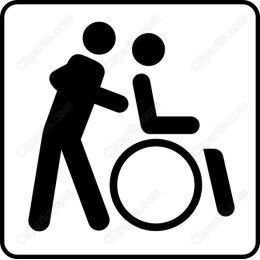 Caregiver Wheelchair Assistance