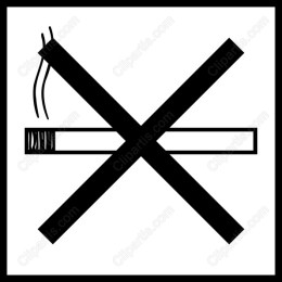 No Smoking Awareness Icon