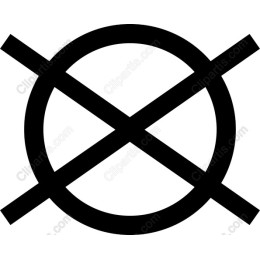 No Dry Cleaning Icon