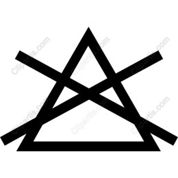 No Chlorine Bleach Symbol