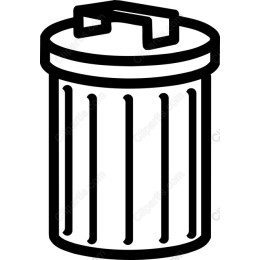 Trash Can - Clean and Minimal