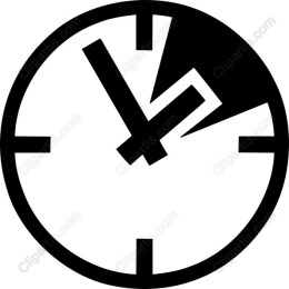 Stylized Clock Icon