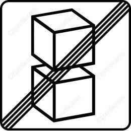 Minimalist Stacked Cubes