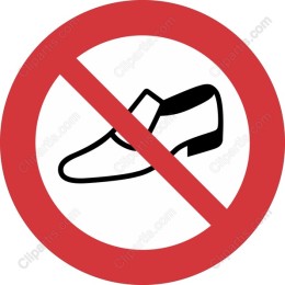 No Shoes Allowed