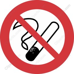 Bold Anti-Smoking - No Smoking Symbol