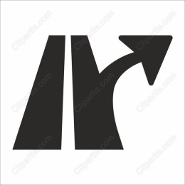 Right Turn Road Sign